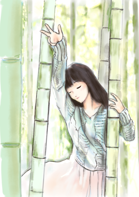 私はかぐや姫…