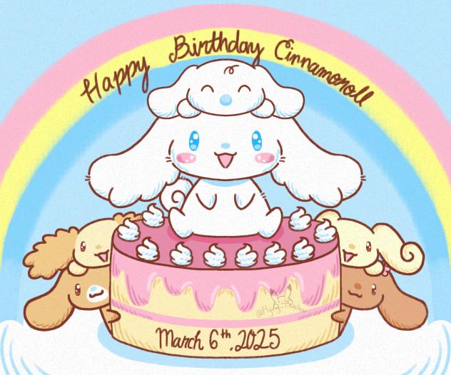 Happy Birthday, Cinnamoroll ☁️💙