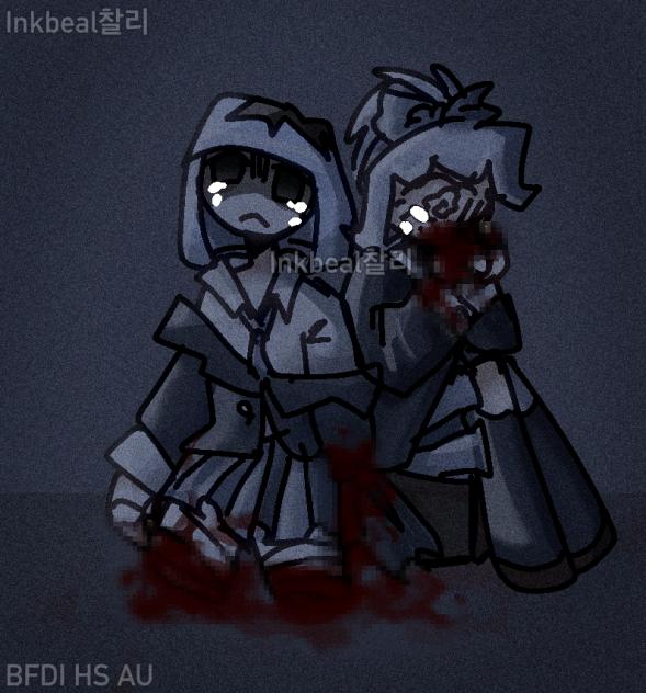 BFDI HS AU fanny and icey