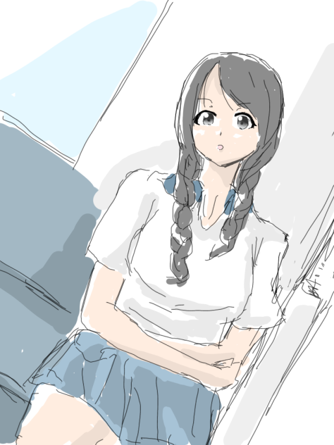 電車の中