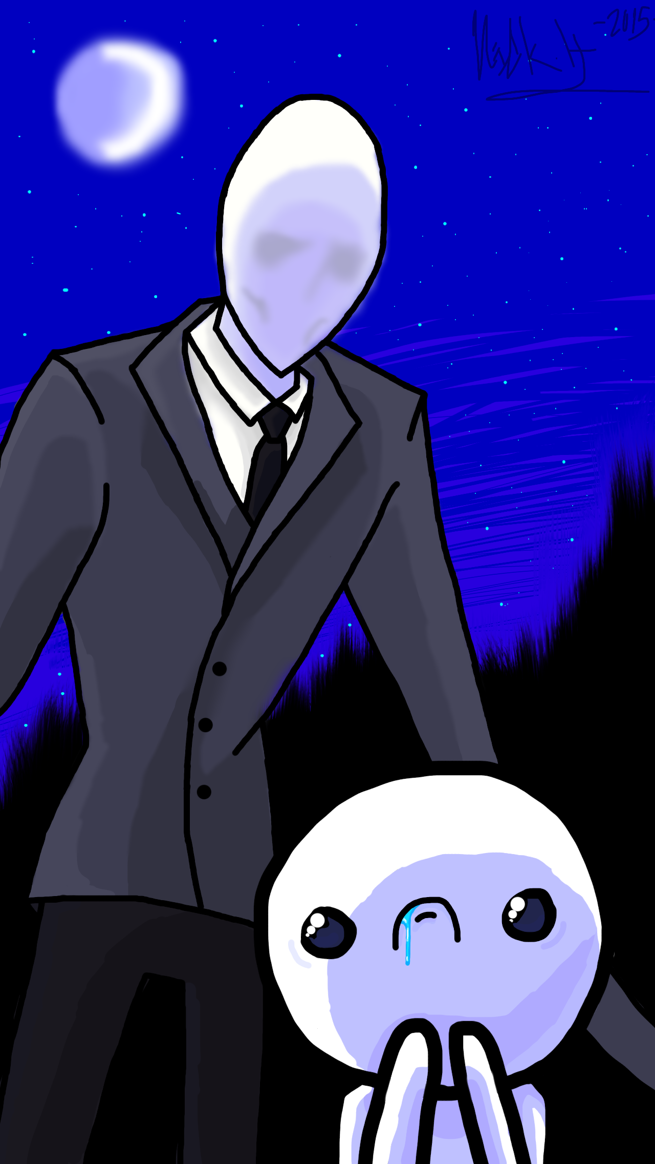 never look behind ibisPaint