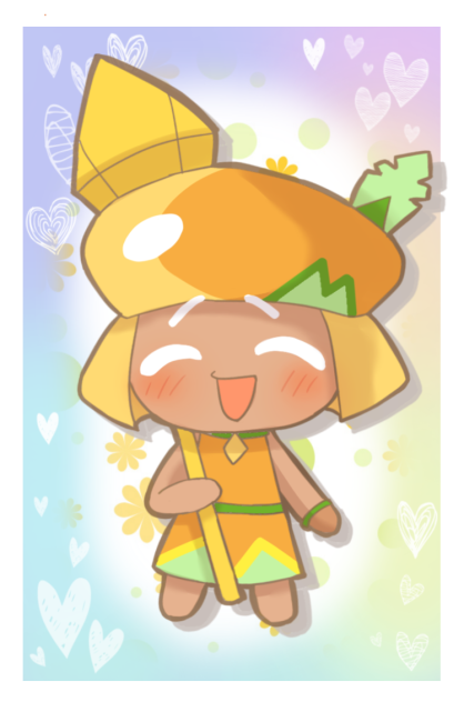 マンゴー味クッキーちゃん - ibisPaint