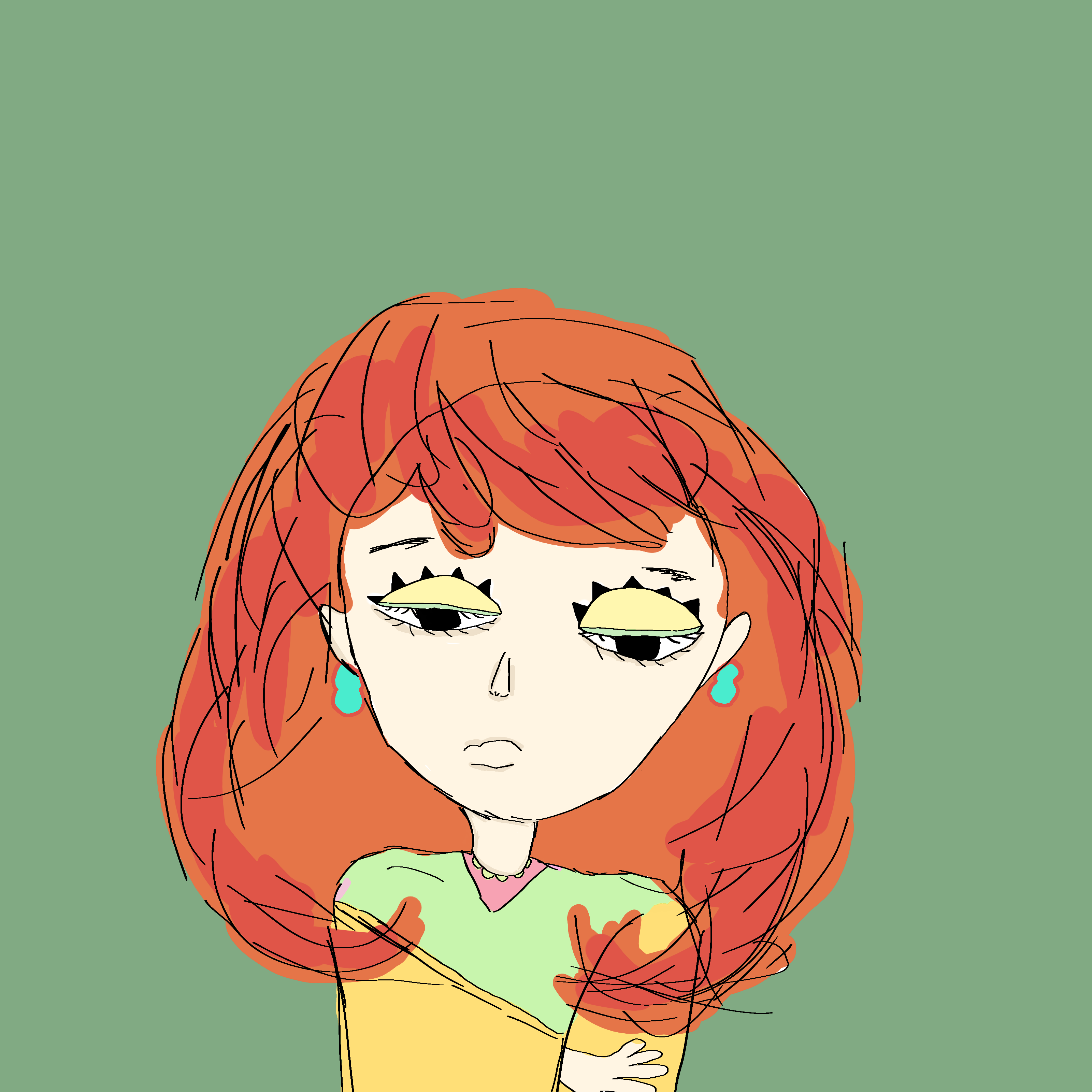 trying new style - ibisPaint