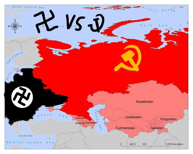WW2 Nazi Vs USSR
