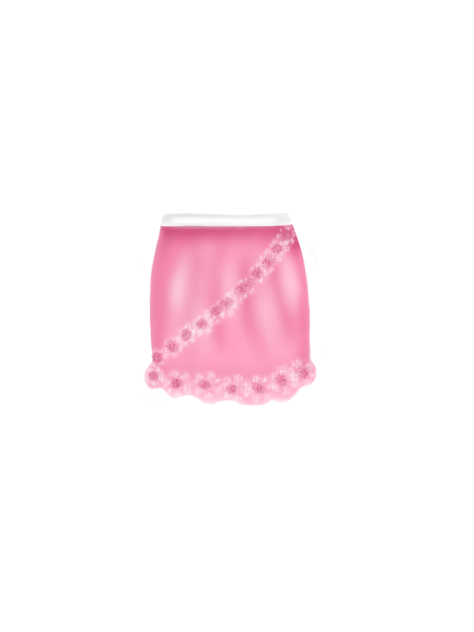 Flower skirt - ibispaint - ibisPaint