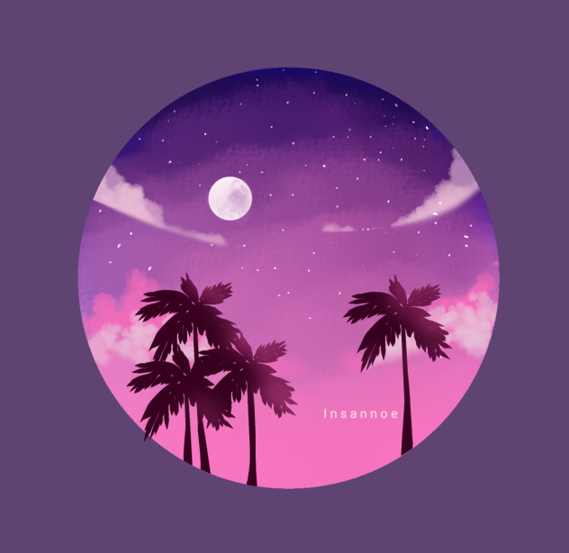 beach silhouette