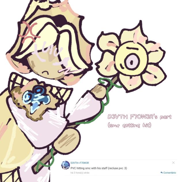 PVC HITTING SMC WITH HIS STAFF (COLLAB)