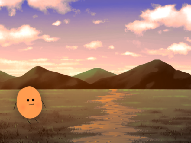 first animation on Ibis paint