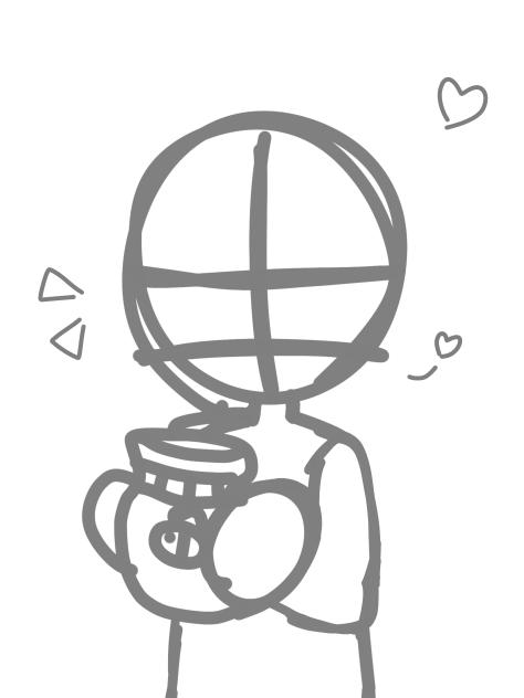 Cute Chibi Basic Holding Honey Jar Base