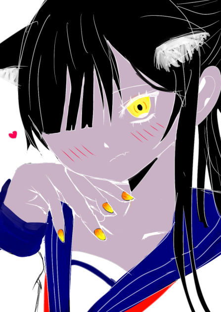 照れちゃうにゃん