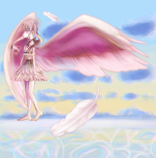 羽の音　翼の君は