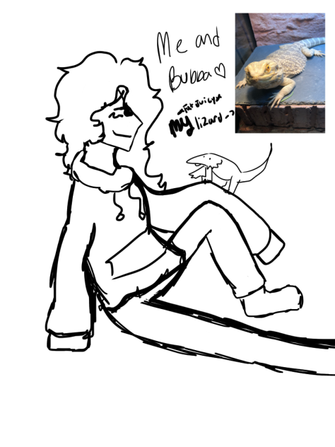 Me and my fat juicy lizard