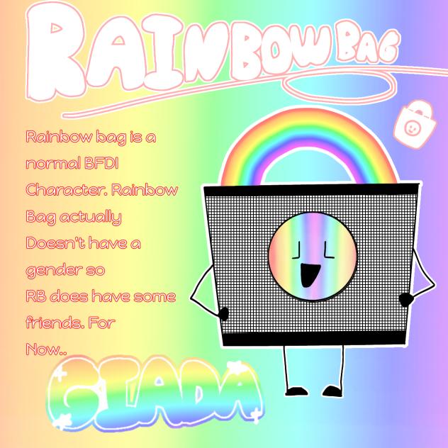 𝓑𝓕𝓓𝓘🌈🛍Rainbow Bag🛍🌈