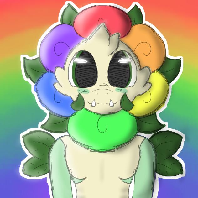 Uhh random dandy art I started yesterday