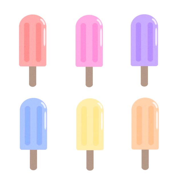 Popsicle stickers
