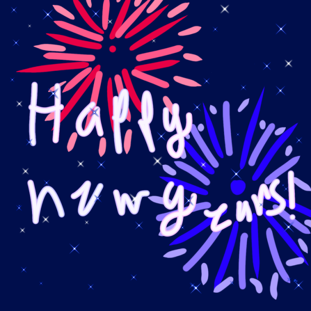 happy new years 🎆🎇🎏🎉