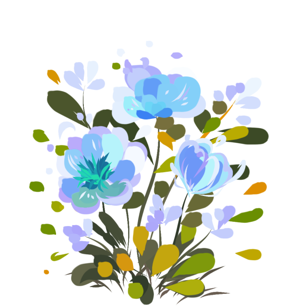 Blue Flower