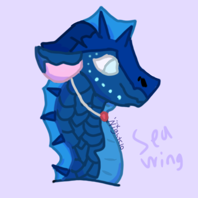 Seawing head happy