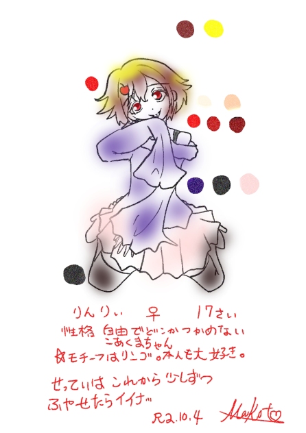 塗り例