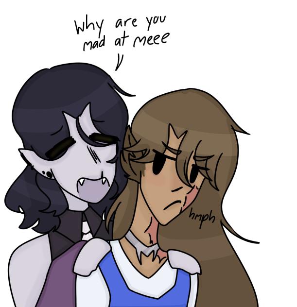 Agatha and Melith the sillies