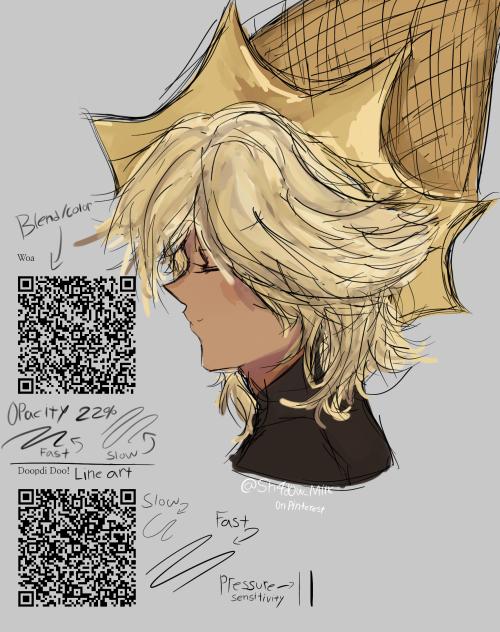 Coloring and Line Art brushes