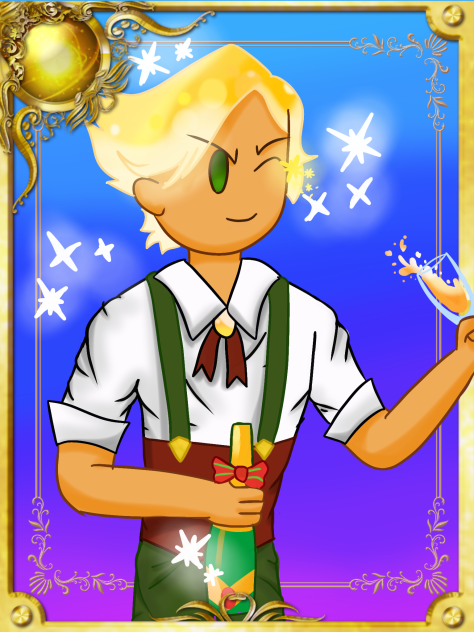Sparkling cookie