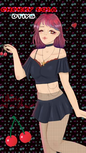 cherry cola dtiys - ibisPaint