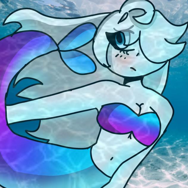 pretty mermaid💙💜💕