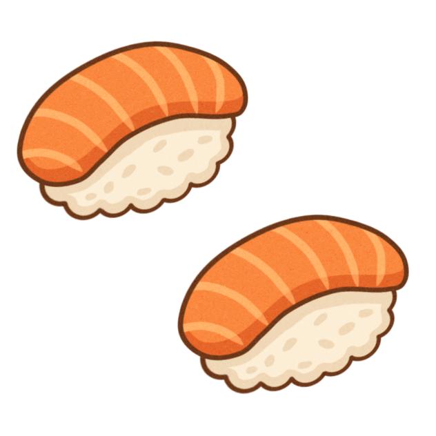 Sushi sticker