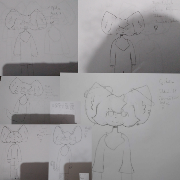 os meus desenhos
