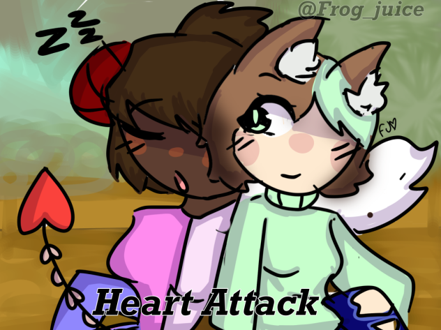 Heart attack fanart