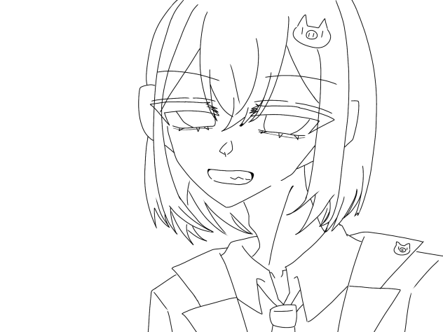 シャオさんの線画