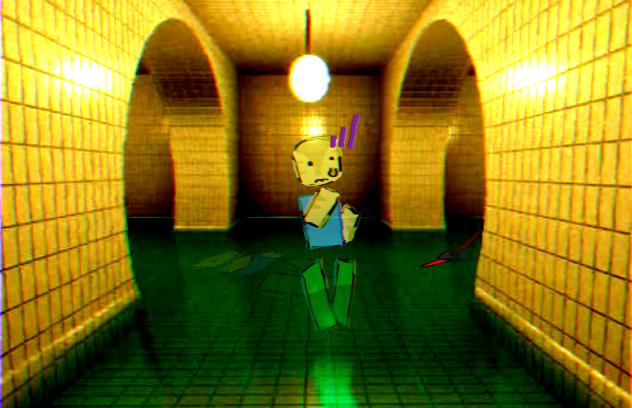Noob is in the backrooms somehow