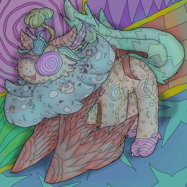 Weird Dragon dragon - ibisPaint