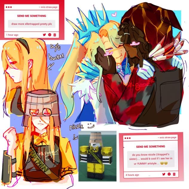 nicole, itrapped, and ellernate