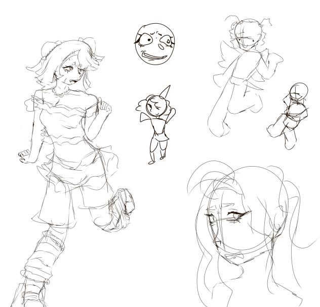 random doodles - ibisPaint