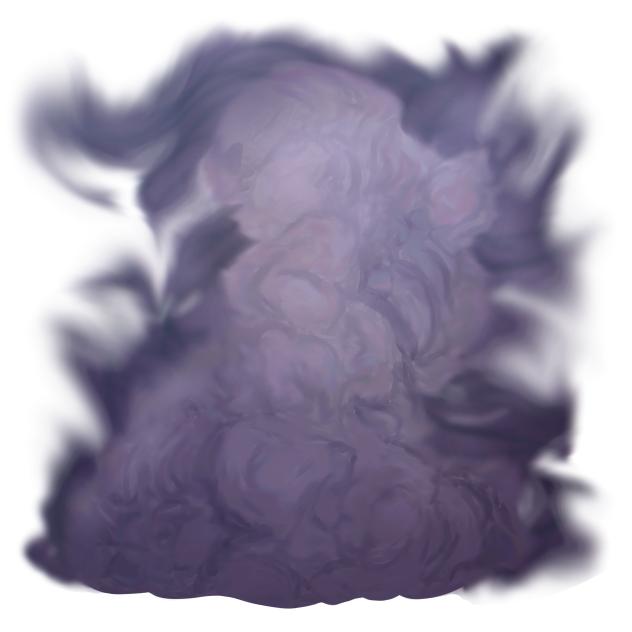 purple smoke