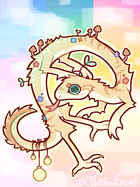 stoopid noodle dragon!! (pose practice)