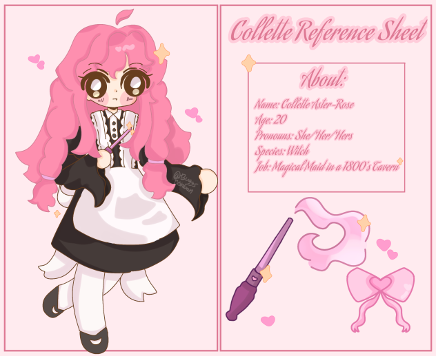Collette Reference Sheet