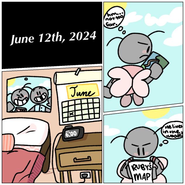 The FIRST “Streatures” Comic Page