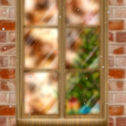 Christmas Window Background
