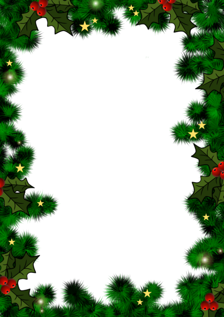 Christmas frame