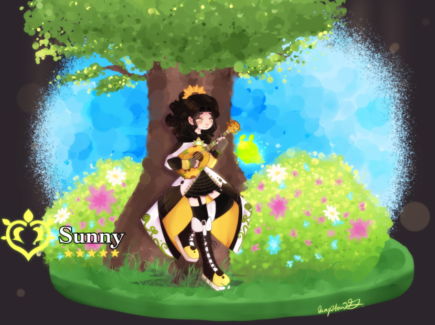 Sunny splash art 🌻