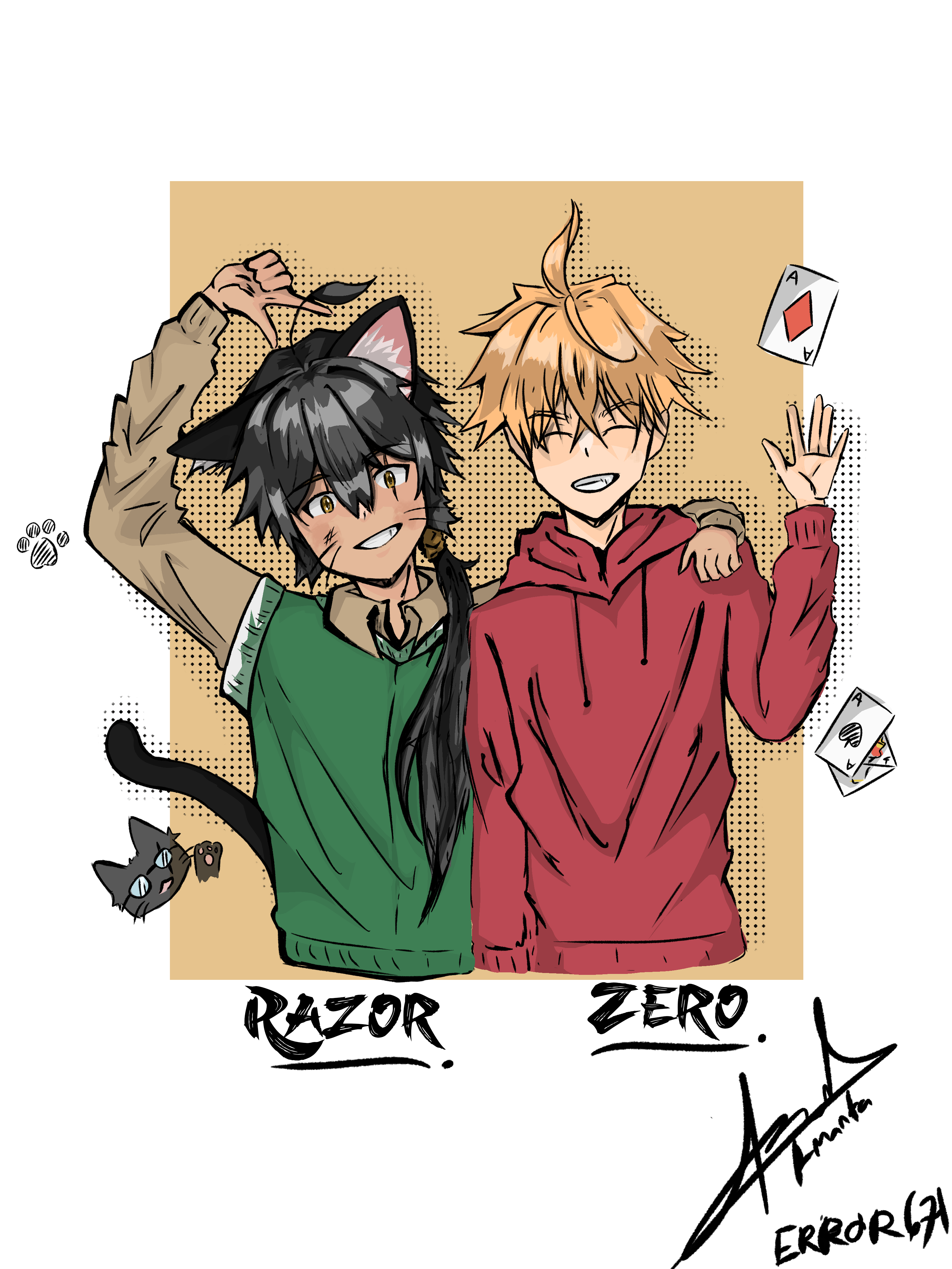 Razor & Zero - ibisPaint