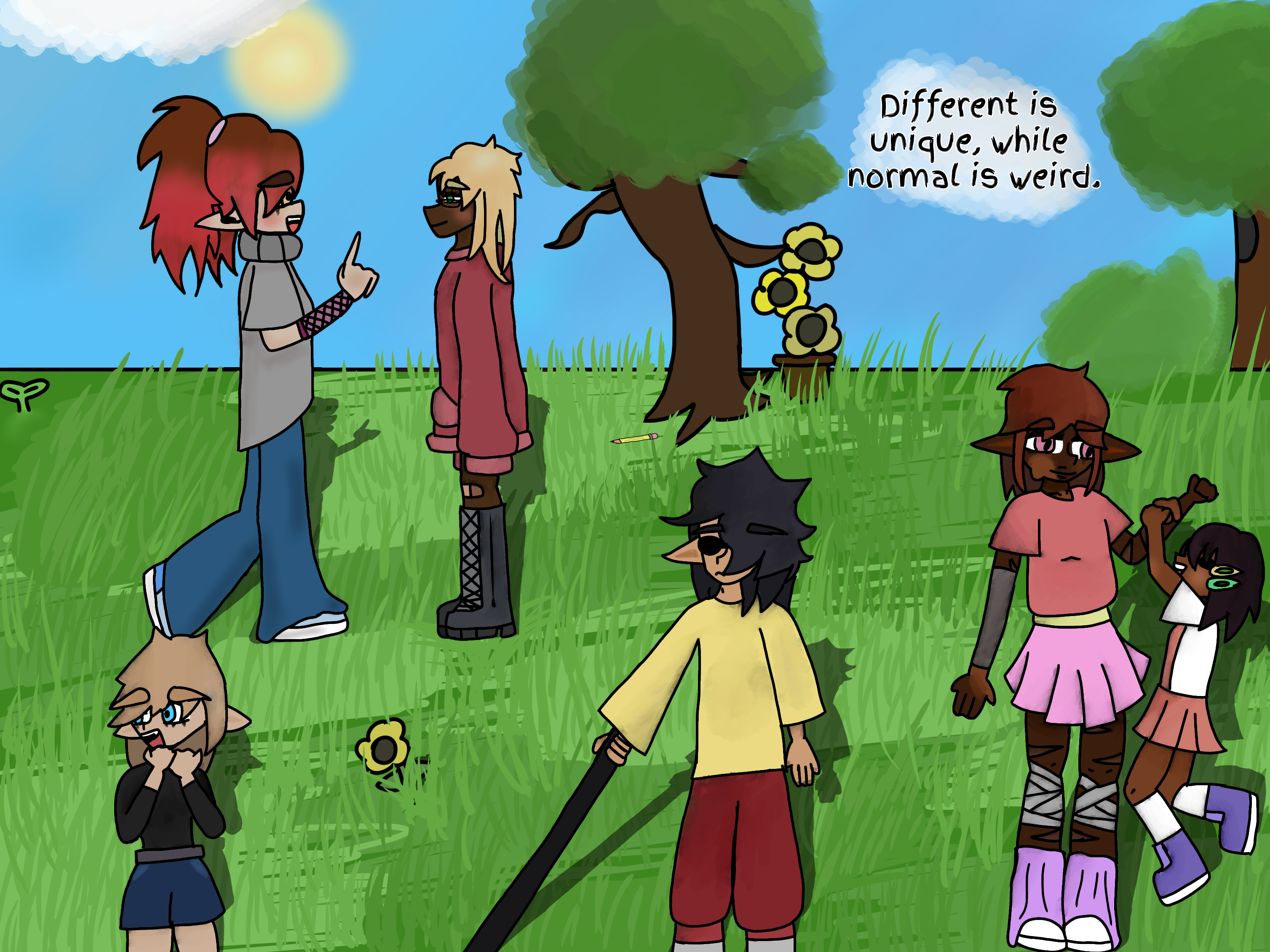 Different People - ibisPaint
