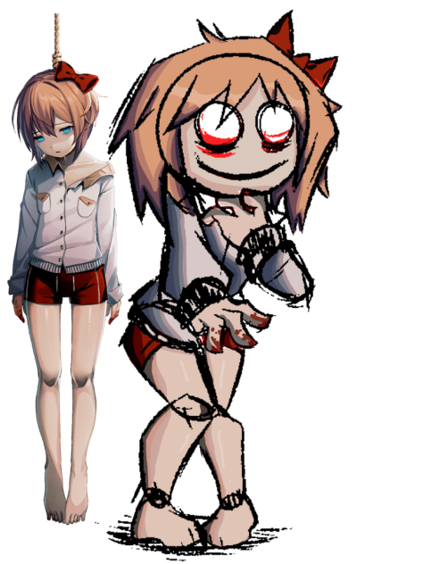 dllc sayori happy toughs