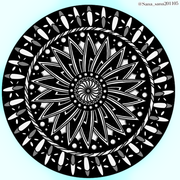 Mandala art - ibisPaint