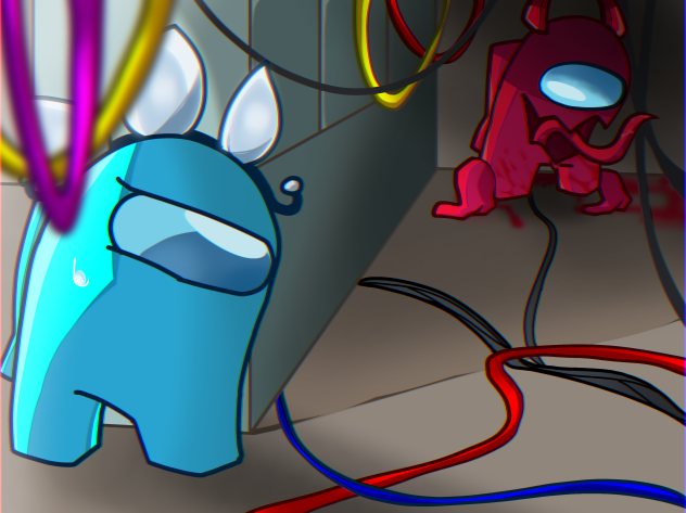 Hide n seek(Among us)