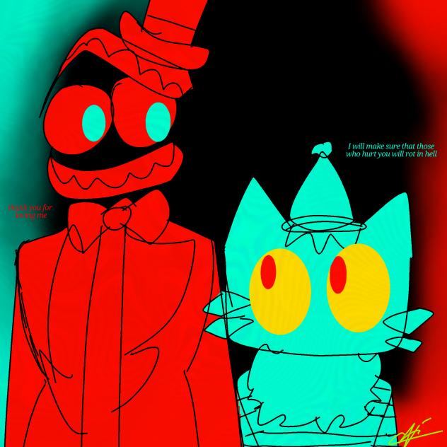 an entity born in the depths of hell