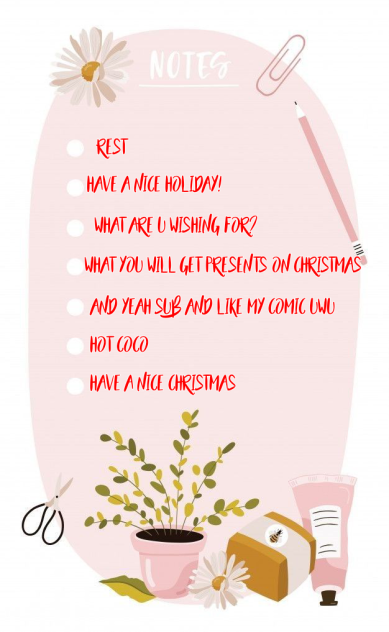 notes for you on Christmas